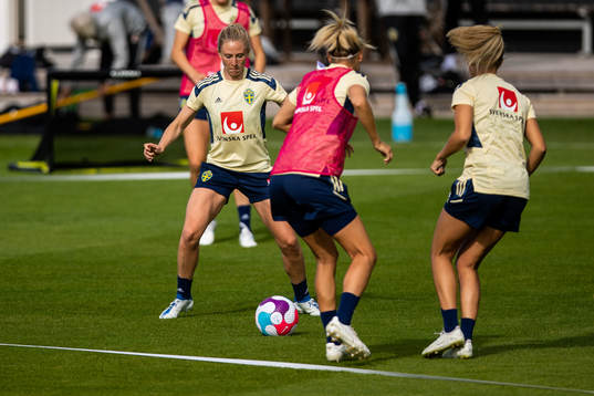 Rebecka Blomqvist of the Swedish women's national football