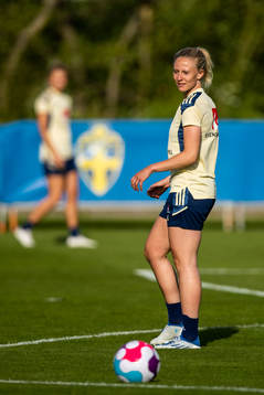 Rebecka Blomqvist of the Swedish women's national football