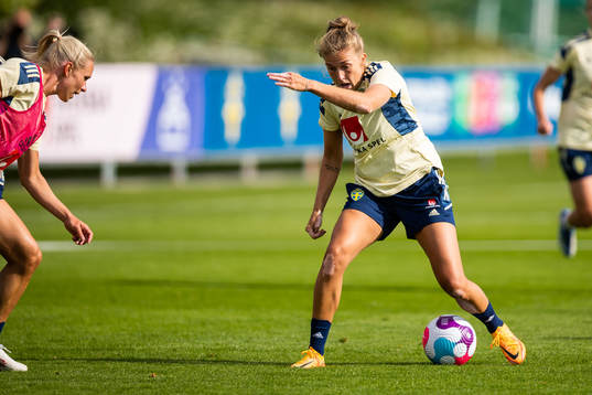 Filippa Angeldal of the Swedish women's national football