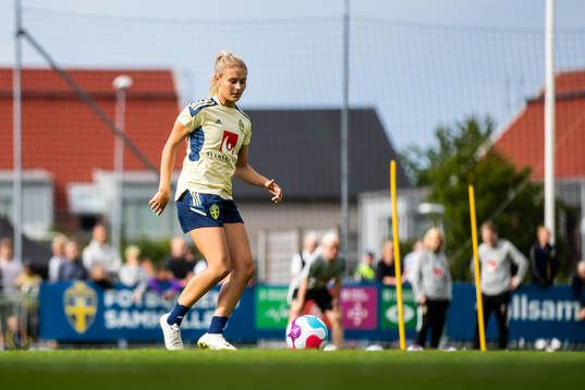 Amanda Nildén of the Swedish women's national football team