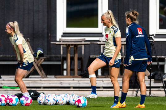 Stina Blackstenius of the Swedish women's national football