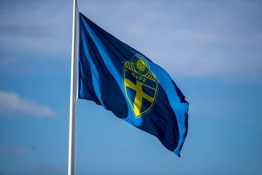 Flag of the Swedish football federation