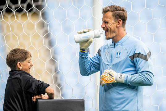 Malmö FFs målvakt Johan Dahlin