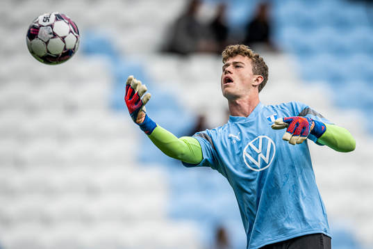 Malmö FFs målvakt Melker Ellborg
