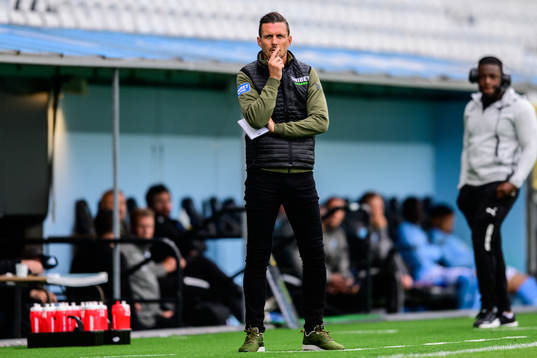 Trelleborgs tränare Kristian Haynes
