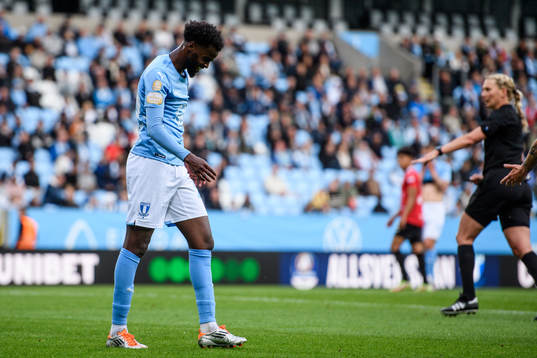 Malmö FFs Mubaarak Nuh deppar