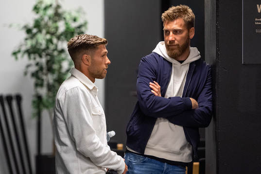 Nikola Ladan och Rasmus Bengtsson