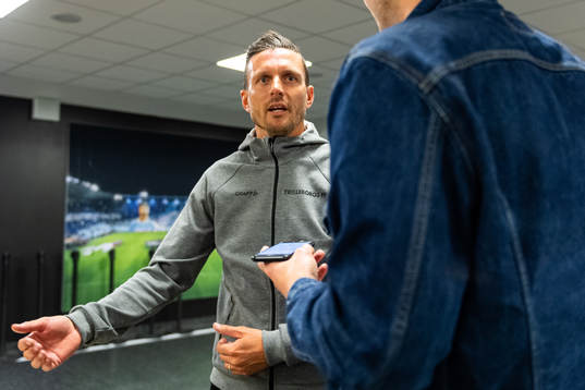Trelleborgs tränare Kristian Haynes