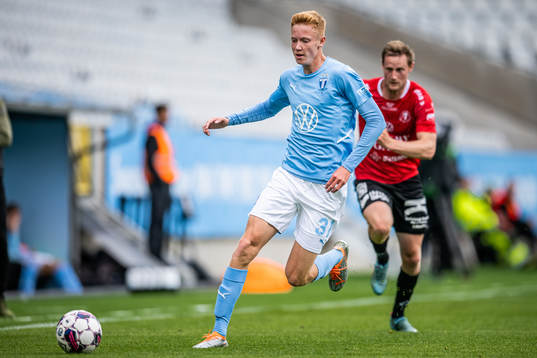 Malmö FFs Hugo Larsson