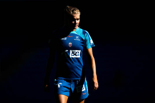 Ada Hegerberg of the Norwegian women's national football