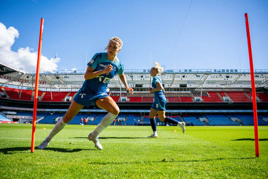 Ada Hegerberg of the Norwegian women's national football