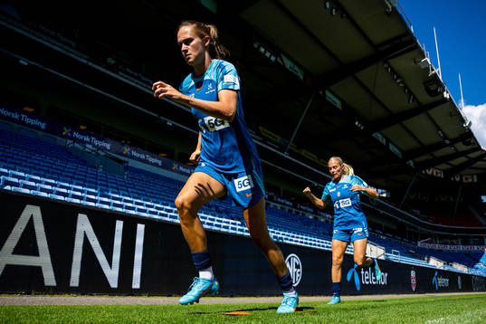 Caroline Graham Hansen of the Norwegian women's national