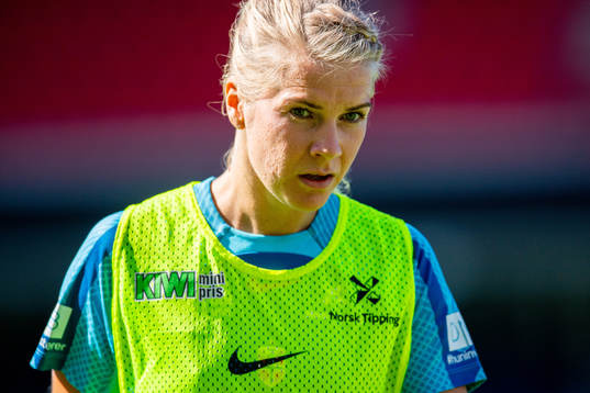 Ada Hegerberg of the Norwegian women's national football