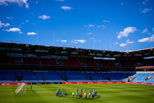 General view of Ullevaal stadion