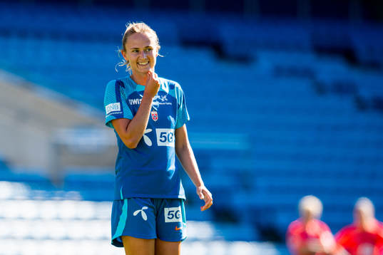 Caroline Graham Hansen of the Norwegian women's national