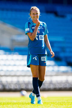 Caroline Graham Hansen of the Norwegian women's national