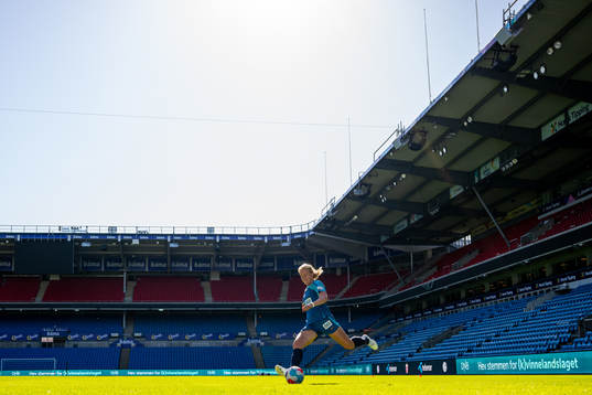 Julie Blakstad of the Norwegian women's national football