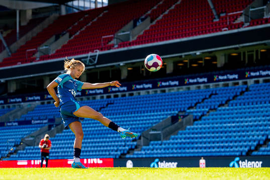 Caroline Graham Hansen of the Norwegian women's national