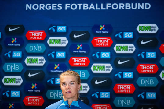 Ada Hegerberg of the Norwegian women's national football