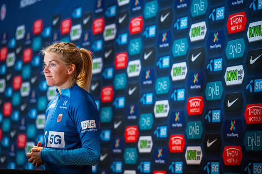 Ada Hegerberg of the Norwegian women's national football
