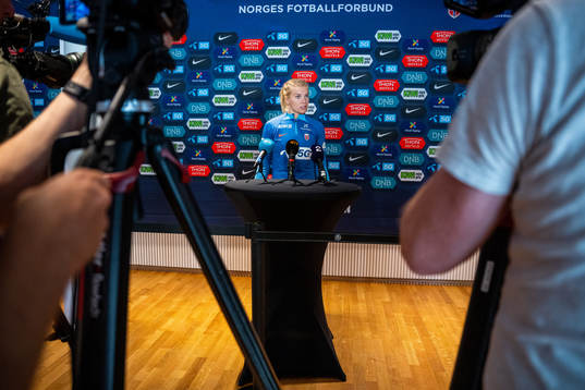 Ada Hegerberg of the Norwegian women's national football
