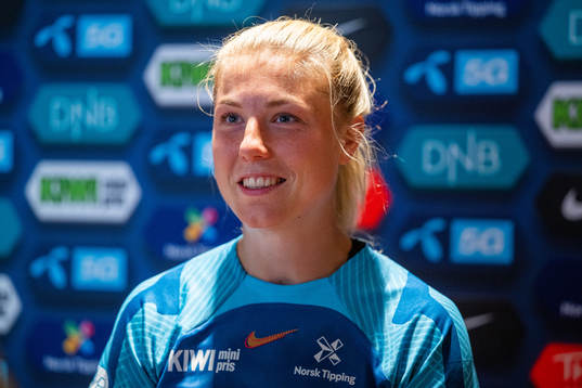 Sophie Román Haug of the Norwegian women's national