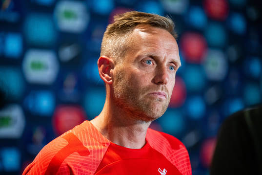 Martin Sjögren, head coach of the Norwegian women's