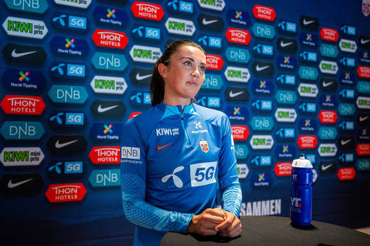 Ingrid Syrstad Engen of the Norwegian women's national