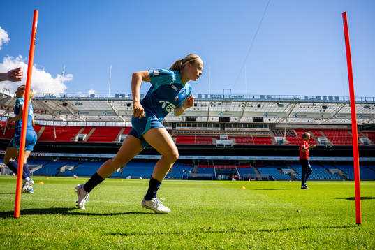 Julie Blakstad of the Norwegian women's national football