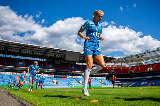 Ada Hegerberg of the Norwegian women's national football