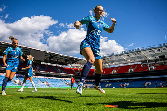 Karina Sævik of the Norwegian women's national football