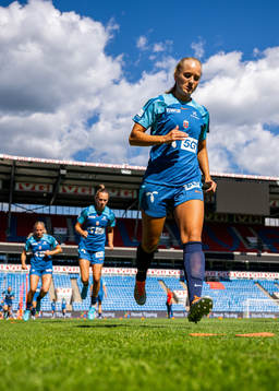 Amalie Eikeland of the Norwegian women's national football
