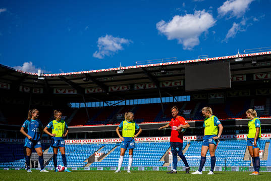 Guro Reiten, Caroline Graham Hansen, Ada Hegerberg, Julie