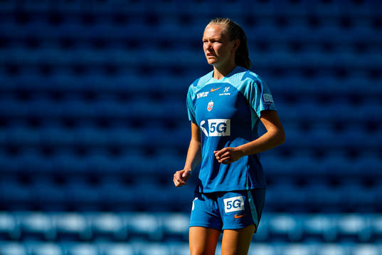 Frida Maanum of the Norwegian women's national football team