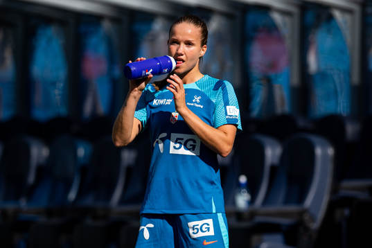 Guro Reiten of the Norwegian women's national football team