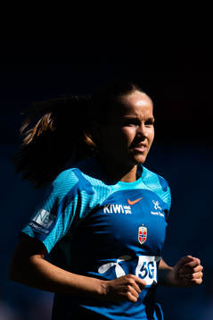 Guro Reiten of the Norwegian women's national football team