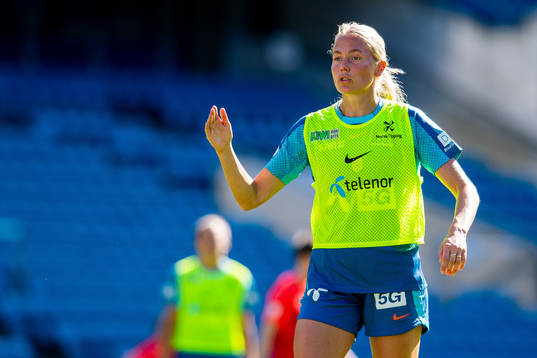Guro Bergsvand of the Norwegian women's national football
