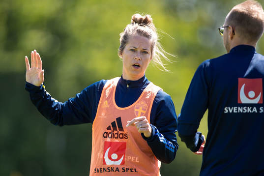 Tränare Johanna Almgren
