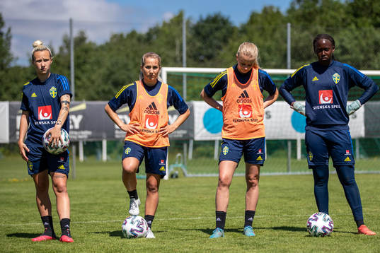 Marika Bergman Lundin, Felicia Saving, Nellie Lilja och
