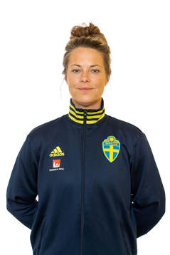 Tränare Johanna Almgren