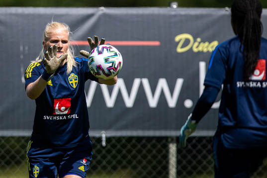 Målvakt Emma Holmgren