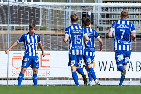 IFK Göteborgs Felix Eriksson jublar