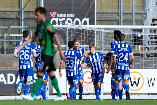 IFK Göteborgs Felix Eriksson jublar