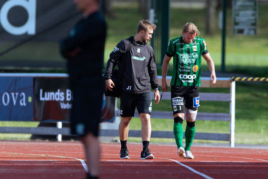 Varbergs Hampus Zachrisson med skada
