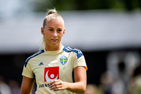 Stina Blackstenius of Sweden