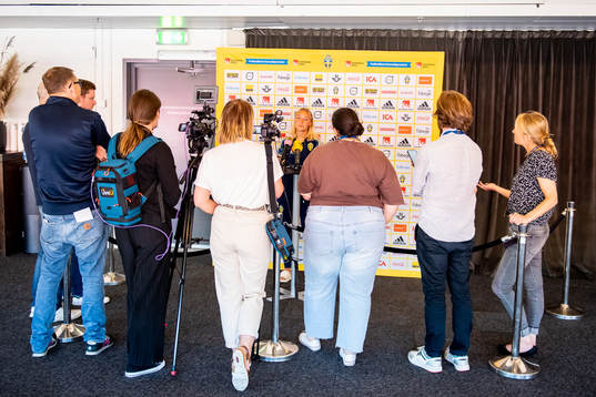 Hanna Bennison of the Swedish women's national football team