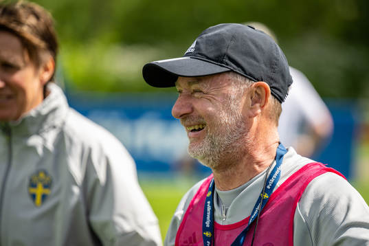 Peter Gerhardsson, head coach of Sweden