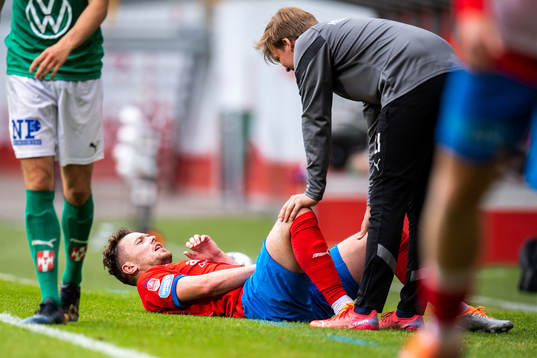 Helsingborgs Viljormur Davidsen får vård