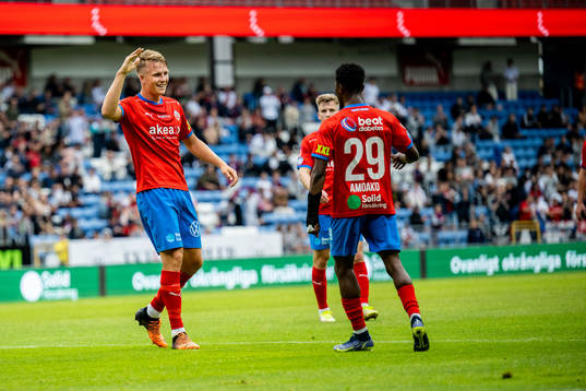 Helsingborgs Casper Widell jublar