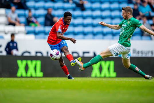 Helsingborgs Joseph Amoako gör 1-0